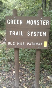 Green Monster Sign